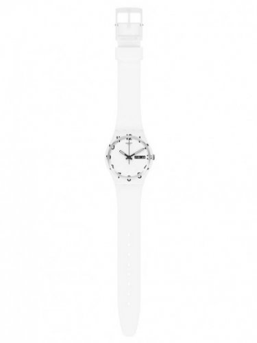 Swatch - OVER WHITE, Plastic - Watch, Size 34mm - GW716
