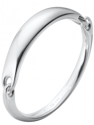 Georg Jensen - Reflect, Sterling Silver - ID Bangle, Size S 20001303000S