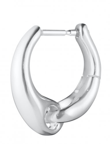 Georg Jensen - Reflect, Sterling Silver Ear Hoop Earrings 20001176