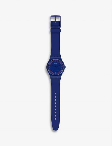 Swatch - BLUENRED, Plastic - Watch, Size 41mm - SUON146
