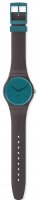 Swatch - Dark Duality, Plastic/Silicone - Quartz Watch, Size 41mm SO29C100