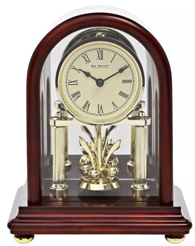 Guest and Philips - Wood Rotating Pendulum Clock W3418