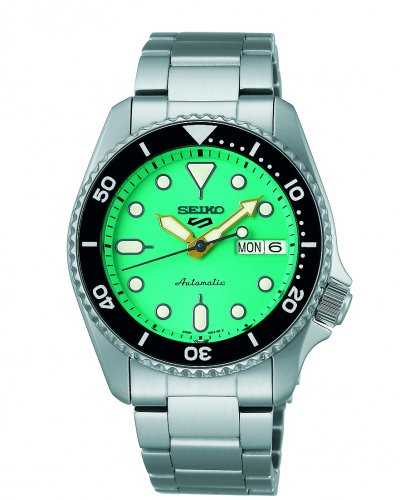 Seiko - 5 Sports, Stainless Steel - SKX Midi Teal, Size 38mm SRPK33K1