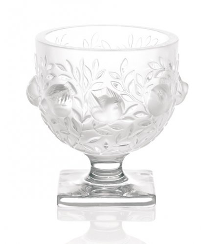 Lalique - ELISABETH, Glass/Crystal - Vase, Size H 5.31