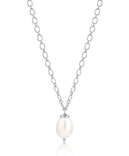 Claudia Bradby - Luxury, Pearl Set, Sterling Silver - Drop Necklace CBNL0332RH