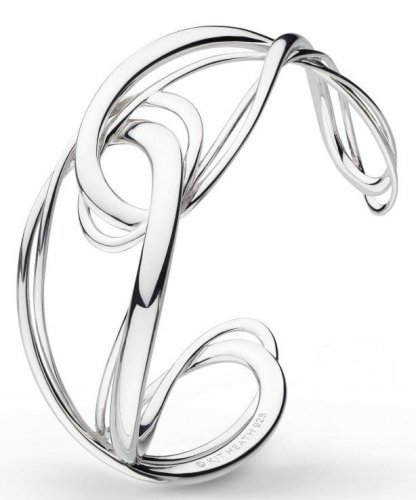 Kit Heath - Infinity, Sterling Silver Grande Cuff Bangle 71163RP