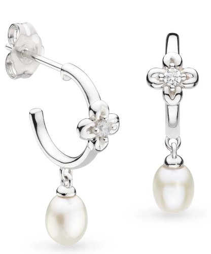 Kit Heath - Blossom Flyte, Sterling Silver Earrings 50333FPC