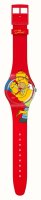 Swatch - Sweet Embrace, Plastic/Silicone - Quartz Watch, Size 41mm SO29Z120