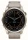Garmin - Fenix 7S Pro Sapphire , Stainless Steel - Leather - Solar Watch, Size 42mm 010-02776-30