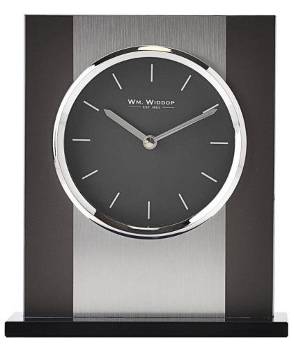 Guest and Philips - Aluminium Mantle Clock W2893