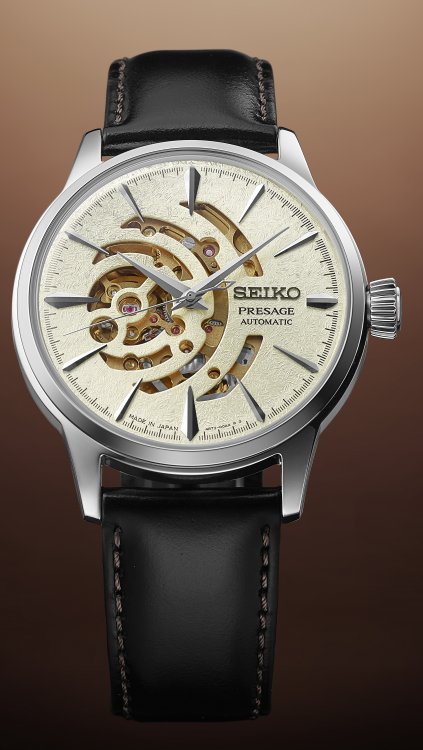 Seiko - Presage, Stainless Steel - Leather - Illuminate Cocktail Time  Limited Edition Auto Watch, Size  SSA455J1 | Guest and Philips