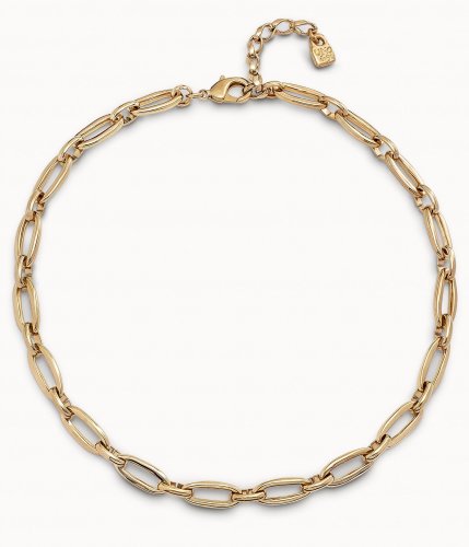 Uno de 50 - Yellow Gold Plated Necklace COL1765ORO0000U