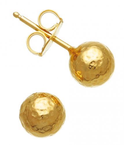Giovanni Raspini - Mini Bowl, Yellow Gold Plated Earrings 10595