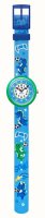 Swatch - Soccerozaurus, Plastic - Fabric - Quartz Watch, Size 31.85mm FBNP209