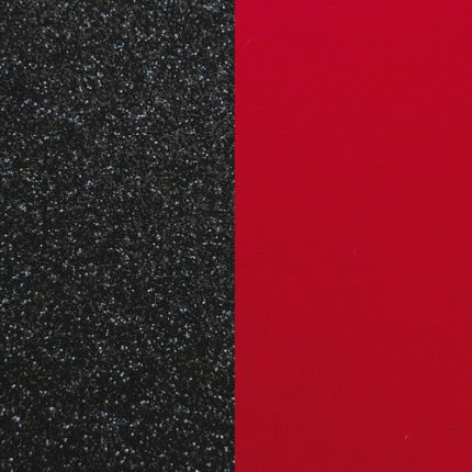 Les Georgettes Paris - Leather - Black Glitter / Soft Red Ring Band - 703018584CG000