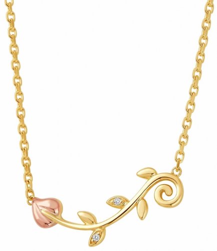 Clogau - Vines Of Life, Diamonds Set, Yellow Gold - Necklace GTOL0055