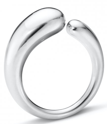 Georg Jensen - Mercy, Sterling Silver - Large Ring, Size 48 200000830048