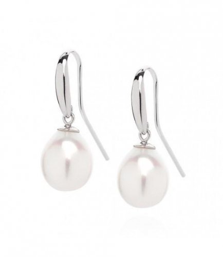 Claudia Bradby - Peregrina, Pearl Set, Sterling Silver - - Earrings CBED0014W