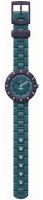 Swatch - Level Teal, Plastic/Silicone - Quartz Watch, Size 36.70mm FCSP122