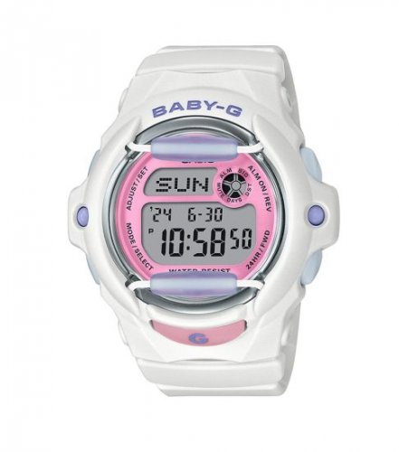 Casio - Baby G, Plastic/Silicone Playful Beach Digital Quartz Watch BG-169PB-7ER