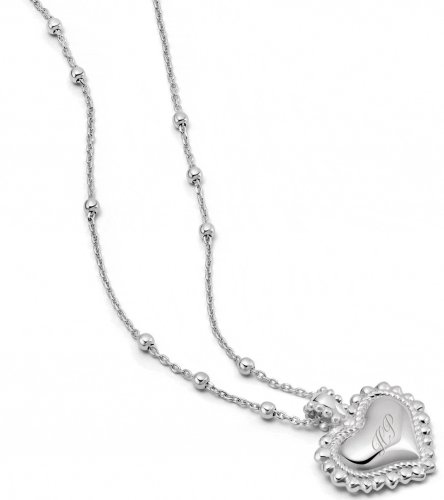 Daisy - Sterling Silver HEART NECKLACE HTN02-SLV