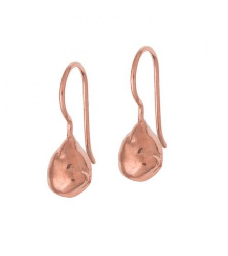 Dower and Hall - Nomad, Rose Gold Plated Drop earrings