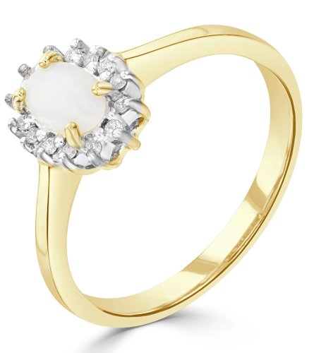 Guest and Philips - Opal Set, Yellow Gold - 9ct Ring 22-43-033
