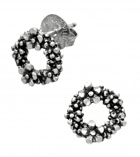 Giovanni Raspini - Wild Flowers, Sterling Silver Earrings 11701