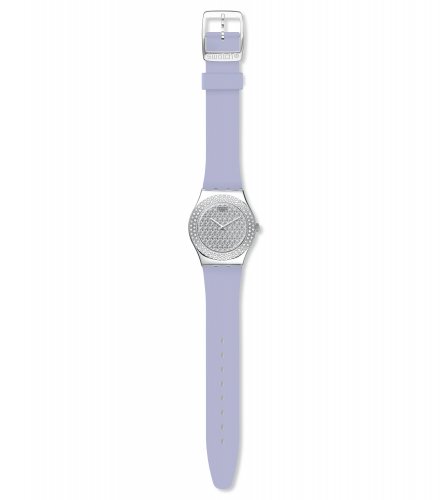 Swatch - Irony, Plastic/Silicone Lovely Lilac - YLS216