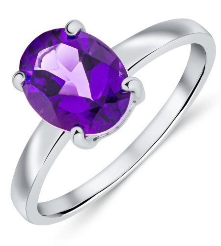 Guest and Philips - Amethyst Set, White Gold - 9ct Ring 32-80-005