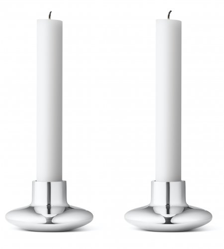 Georg Jensen - Henning Koppel, Stainless Steel Candle Holder 3586807