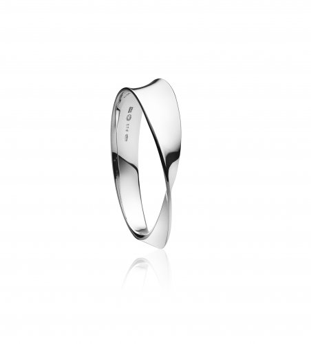 Georg Jensen - Moebius, Sterling Silver - Bangle, Size ML 2000052300ML