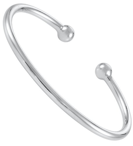 Guest and Philips - Sterling Silver - Torque Bangle, Size 3mmx60mm STB590