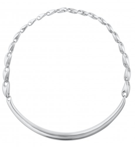 Georg Jensen - REFLECT, Sterling Silver - TOURQUE NECKLACE, Size M 20001519000M