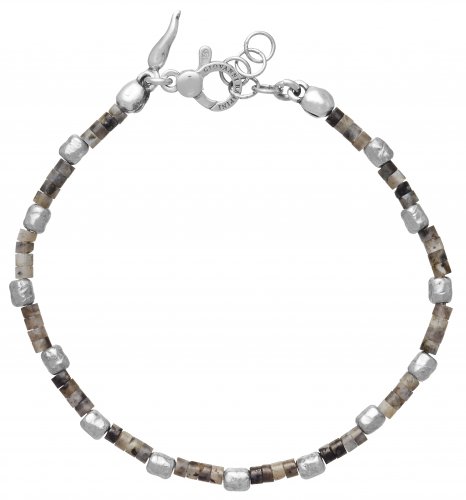 Giovanni Raspini - Tango, Labradorite Set, Sterling Silver - Bracelet, Size 22cm 11359L