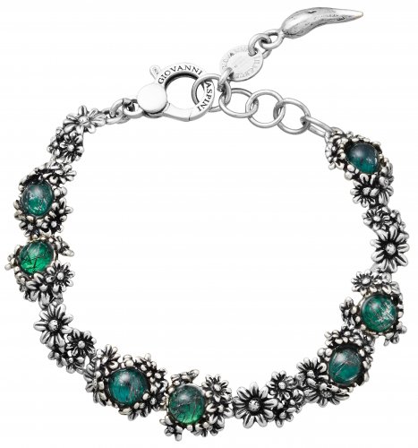 Giovanni Raspini - Daises, - Garden Bracelet, Size 19cm 11206