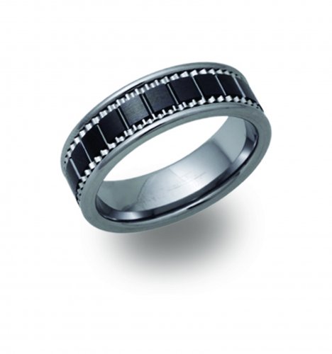 Unique - Tungsten Carbide Ring, Size 64