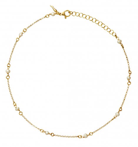 Giovanni Raspini - Joy, Pearl Set, Yellow Gold Plated - Necklace, Size 46cm 11762