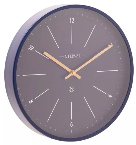 Guest and Philips - Interval, Stainless Steel - Wall Clock, Size 32cm W9849N