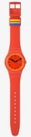 Swatch - Proudly Red, Plastic/Silicone WATCH SO29R705