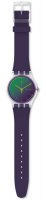 Swatch - PolaPurple, Plastic/Silicone - Quartz Watch, Size 41mm SO29K703