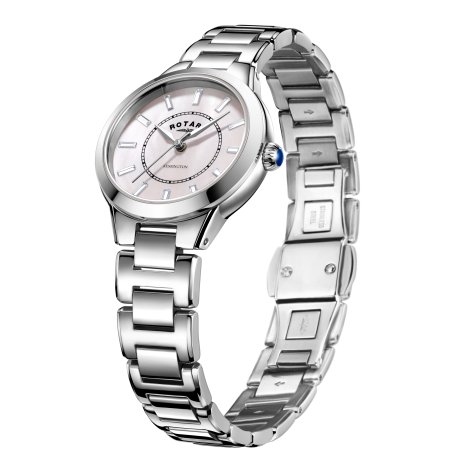 Rotary - Stainless Steel Kensington Timepiece - LB05375-07