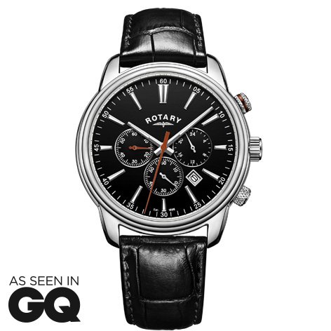 Rotary - Monaco, Stainless Steel/Tungsten Quartz Watch - GS05083-04
