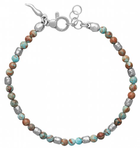 Giovanni Raspini - Tango, Agate Set, Sterling Silver - Bracelet, Size 22cm 11365L