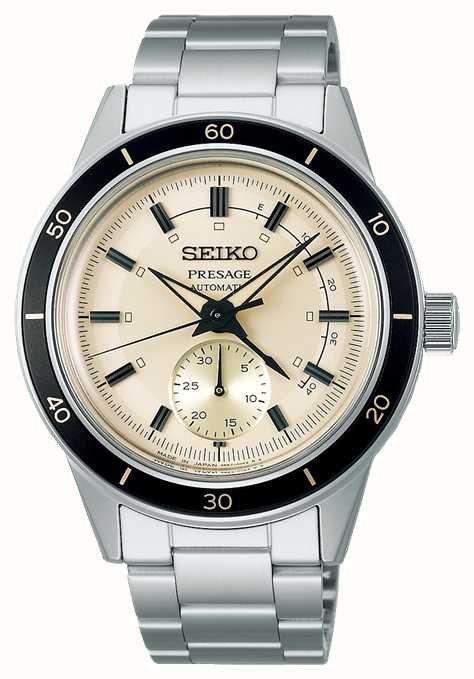 Seiko - Presage Style 60s, Stainless Steel - Automatic & Manual Winding  Watch, Size  SSA447J1 | Guest and Philips