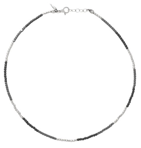 Giovanni Raspini - Cubes, Haematite Set, Sterling Silver - Necklace, Size 50cm 11853