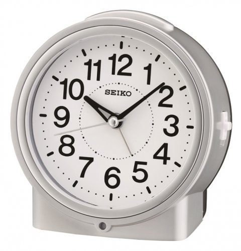 Seiko - Beep, Plastic/Silicone Quartz Clock QHE117S