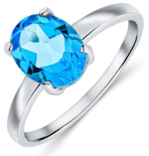 Guest and Philips - Topaz Set, White Gold - 9ct Ring 32-60-020