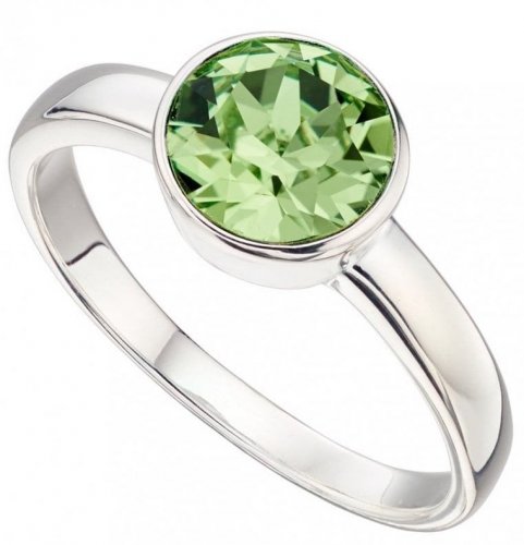 Gecko - AUGUST, Cubic Zirconia Set, Sterling Silver - RING R3692