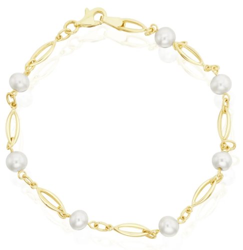 Guest and Philips - Pearl Set, Yellow Gold - 9ct Cult Bracelet 17-64-003